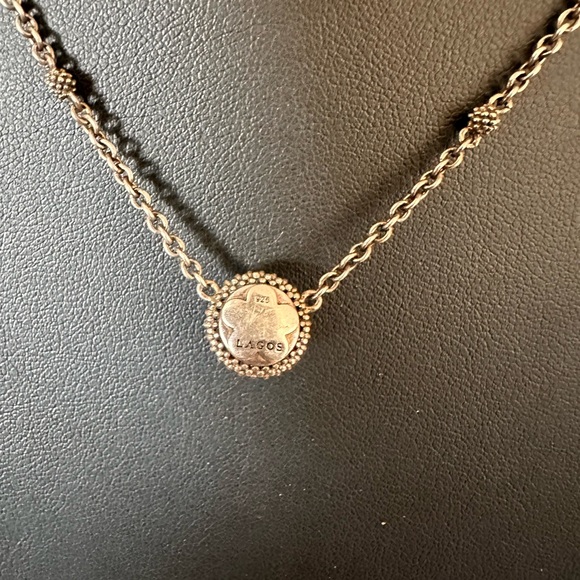 Lagos Sterling Silver Luna Pearl Pendant - Picture 6 of 10